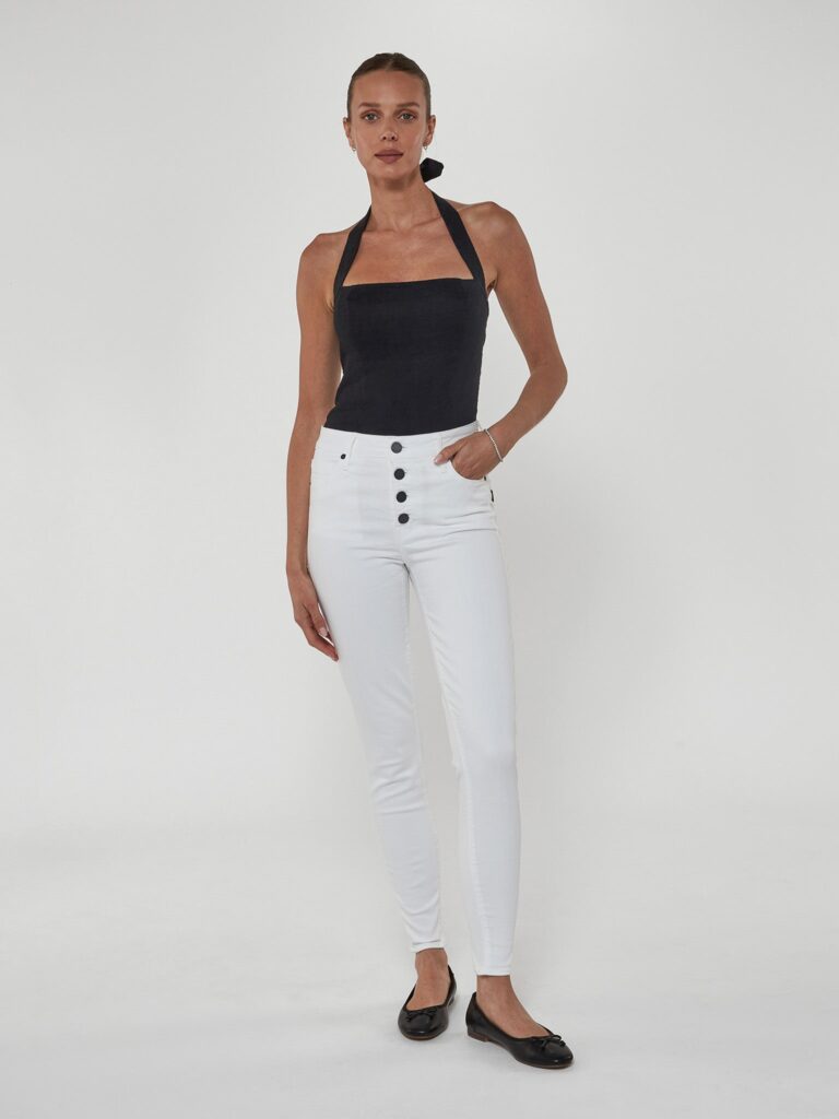 Bombshell Buttonfly Eternal White