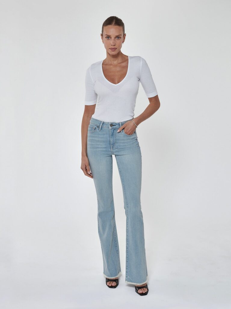 Bombshell Bell w/Raw Hem in Malibu